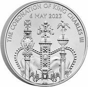 5 Pounds - Charles III Coronation, United Kingdom, 2023 reverse image