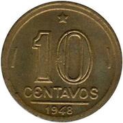 10 Centavos José Bonifácio reverse image