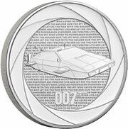 5 Pounds - Charles III James Bond - The Spy Who Loved Me, United Kingdom, 2023 reverse image