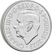 5 Pounds - Charles III James Bond - You Only Live Twice obverse image