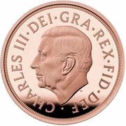 5 Sovereigns - Charles III obverse image