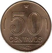 50 Centavos reverse image
