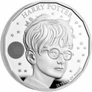 10 Pounds - Elizabeth II Harry Potter; Silver Proof, United Kingdom, 2022 reverse image