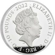 10 Pounds - Elizabeth II Dame Vera Lynn; Silver Proof obverse image