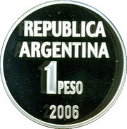 1 Peso Defence of Human Rights obverse image