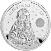 10 Pounds - Charles III Albus Dumbledore; Silver Proof, United Kingdom, 2023 reverse image