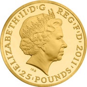 25 Pounds - Elizabeth II Juno - Altius; Gold Proof obverse image