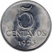 5 Centavos reverse image