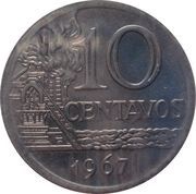 10 Centavos Trial Strike reverse image