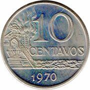 10 Centavos non magnetic reverse image