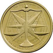 25 Pounds - Charles III Gold Standard; 1/4 oz Fine Gold, United Kingdom, 2023 reverse image