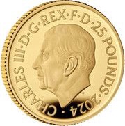 25 Pounds - Charles III RNLI; Gold Proof obverse image