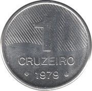 1 Cruzeiro, Brazil, 1979-1984 reverse image