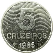 5 Cruzeiros FAO, Brazil, 1985 reverse image