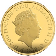 200 Pounds - Elizabeth II James Bond - III; Gold Proof obverse image