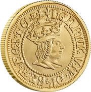 200 Pounds - Elizabeth II Henry VII; Gold Proof, United Kingdom, 2022 reverse image