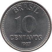 10 Centavos reverse image