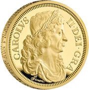 200 Pounds - Charles III Petition Crown, Portrait; Gold Proof, United Kingdom, 2023 reverse image
