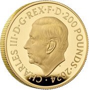 200 Pounds - Charles III RNLI; Gold Proof obverse image