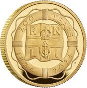 200 Pounds - Charles III RNLI; Gold Proof, United Kingdom, 2024 reverse image