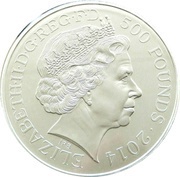 500 Pounds - Elizabeth II World War I; Silver Proof obverse image