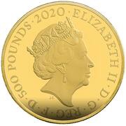 500 Pounds - Elizabeth II James Bond; Gold Proof obverse image