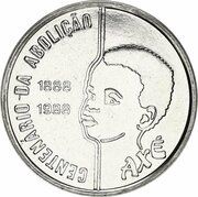100 Cruzados Abolition of Slavery, child obverse image