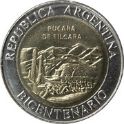 1 Peso Pucará de Tilcara obverse image