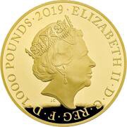 1000 Pounds - Elizabeth II Queen Victoria and Prince Albert; Gold Proof obverse image