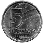 5 Cruzeiros obverse image