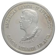 25 Dollars Governor Lutali - XXIV Olympics, denomination in numbers obverse image