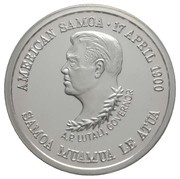 25 Dollars Governor Lutali - XXIV Olympics, denomination in letters obverse image