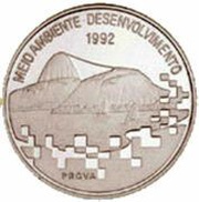 2000 Cruzeiros Pattern - Conference On Environment and Development reverse image