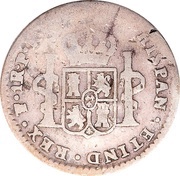 ⅛ Dollar Counterstamped reverse image