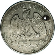 1 Dollar Counterstamped obverse image