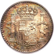 5 Centavos reverse image