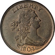 ½ Cent "Draped Bust - Half Cent" obverse image