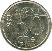 50 Cruzeiros Reais obverse image