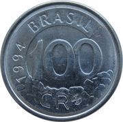 100 Cruzeiros Reais obverse image