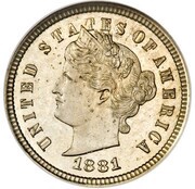 1 Cent "Liberty Head One Cent" Pattern obverse image