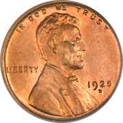 1 Cent "Lincoln - Wheat Ears Reverse" obverse image