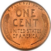 1 Cent "Lincoln - Wheat Ears Reverse" reverse image