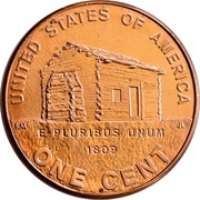 1 Cent "Lincoln Cent" Birth and Early Childhood reverse image