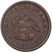 2 Cents "1836" Pattern; copper obverse image