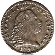5 Cents "1794 Half Dime" Pattern obverse image