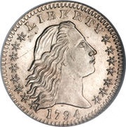 5 Cents "Flowing Hair Half Dime" obverse image