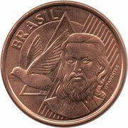 5 Centavos Tiradentes obverse image