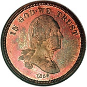 5 Cents "1866 Nickel" Pattern obverse image