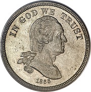 5 Cents "1866 Nickel" Pattern obverse image