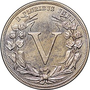 5 Cents "1882 Liberty Nickel" Pattern, United States, 1882 reverse image